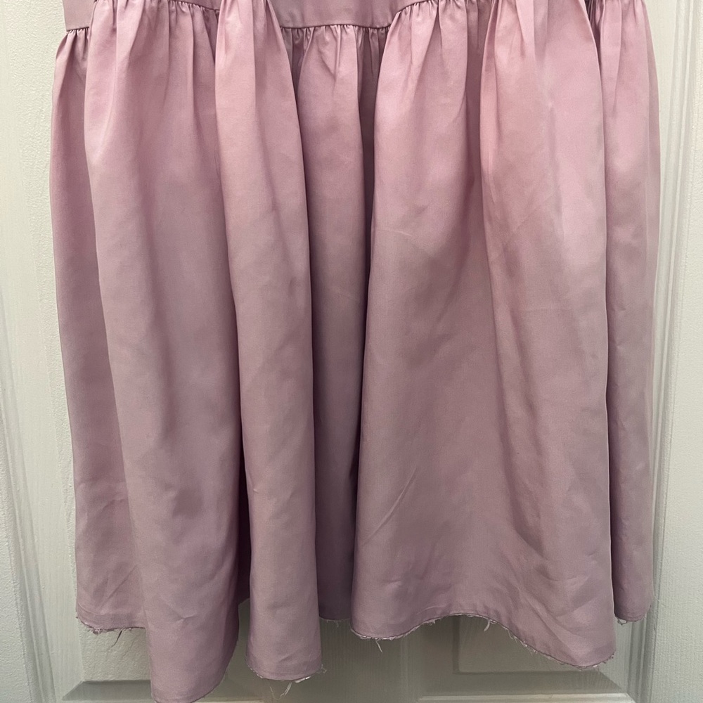 Zara Light Pink Tiered Smocked Maxi Dress - Picture 14 of 15